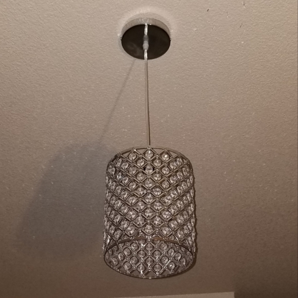 Chandelier & two end table lamps Set - Picture 7 of 7